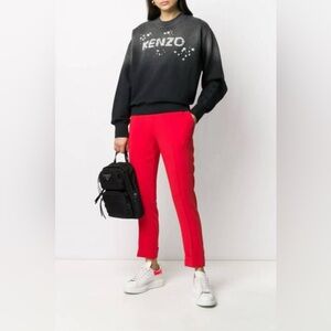 $786 NWT KENZO Paris Red Pants Size 40- US8